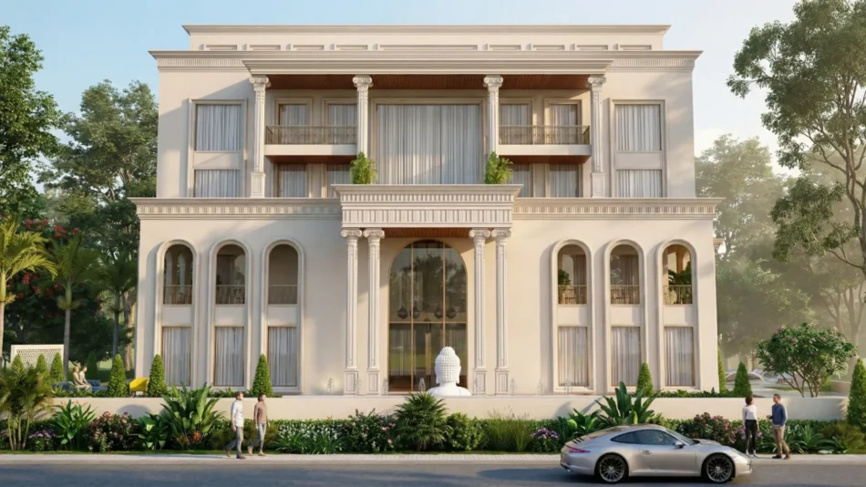 Designing Strong Front Elevations: The Invisible Science Behind Classical Facades