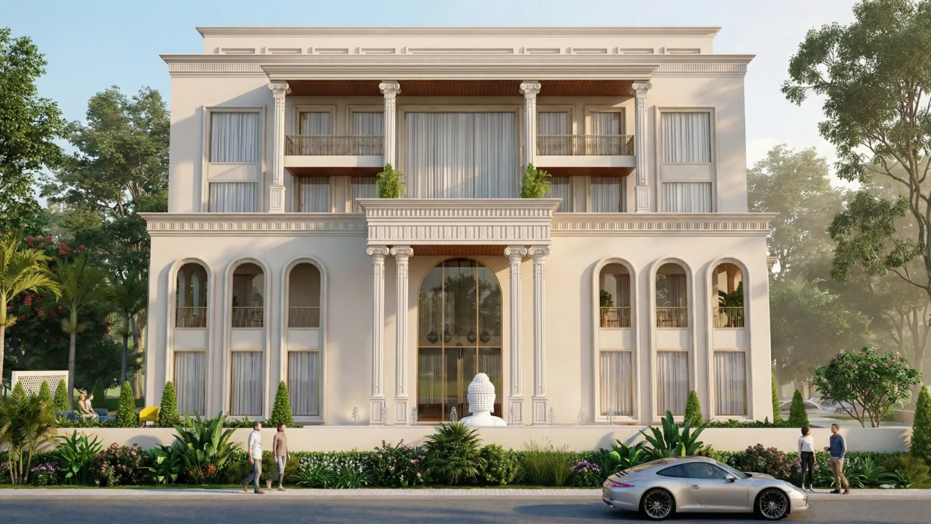 Designing Strong Front Elevations: The Invisible Science Behind Classical Facades